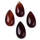 Cabochons de cornaline naturelle / agate rouge G-N326-72B-1