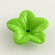 Opaque Acrylic Flower Bead Caps SACR-Q099-M53-2