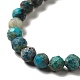 Natural Chrysocolla Beads Strands G-I341-12B-4