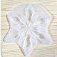 Stampi per ciondoli in silicone con fiocco di neve di Natale DIY-I036-02-1