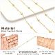 BENECREAT DIY Heart & Imitation Pearl Beads Necklace Making Kit DIY-BC0004-73-4