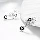 Attractive Bubble Tin Alloy Czech Rhinestone Enamel Stud Earrings EJEW-BB04048-01P-3