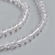 Chapelets de perles en cristal de quartz naturel G-E560-E09-4mm-3