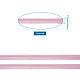 ポリエステル繊維リボン  ピンク  3/8インチ（11mm）  100 m /ロール OCOR-TAC0009-08C-7