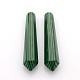 Faceted Gemstone Bullet Pointed Beads G-J175-06-1