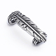 Retro 304 Stainless Steel Slide Charms/Slider Beads X-STAS-L243-009AS-1