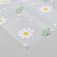 EVA引き出しキャビネット棚ライナー  花模様の長方形  ホワイト  470x300x0.5mm&nbsp;AJEW-WH20816-054-2