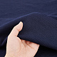 Nbeads リブニット生地  ニットリブストレッチテープ綿生地ウエストバンド袖口裾襟縫製  プルシアンブルー 40×26インチ FIND-WH0152-192B-5
