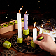 Kerzenhalter aus Porzellan DJEW-WH0043-20D-3