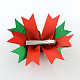 Navidad grosgrain bowknot cocodrilo pinzas para el cabello PHAR-R167-15-2
