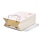 Rectangle with Flower Pattern Paper Bags CARB-F008-01B-3