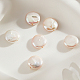 Nbeads perle barocche naturali di perle di keshi PEAR-NB0001-52-4