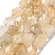 Chapelets de perles de citrine naturelle G-C182-22-01-1