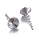 Accessoires de puces d'oreilles en 304 acier inoxydable X-STAS-L238-082E-P-2