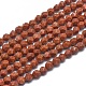 Synthetic Goldstone Beads Strands G-G793-06A-01-1