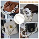 Chaînes de sac à main à maillons rectangulaires en perles d'imitation acrylique FIND-WH0126-254-5
