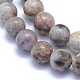 Brins de perles d'améthyste à chevrons naturels G-L552H-06B-2