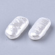 Perles d'imitation perles en plastique ABS OACR-T017-16-2