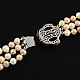 Natural Pearl Jewelry Sets SJEW-R031-02-6