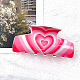 Gradient Color Heart Pattern Acrylic Shark Hair Clips RABO-PW0001-055A-1