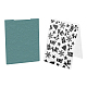 Globleland Plastic Embossing Folders DIY-GL0001-13-3
