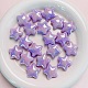 Пластиковые бусины с УФ-покрытием PW-WG17565-02-1