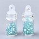 Colgantes de botellas de vidrio GLAA-T001-02B-2