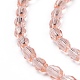 Faceted Glass Beads Strands X-GC891Y-9-3
