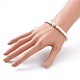 Handmade Polymer Clay Heishi Beads Stretch Bracelets BJEW-JB05759-01-4