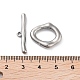 Застежки-тоглы из нержавеющей стали марки 304 STAS-A092-04A-P-3