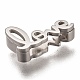 304 Stainless Steel Slide Charms STAS-P270-11P-3