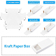 BENECREAT 16 Pack Kraft Paper Drawer Box 17.2x10.3x4.5cm White Soap Jewelry Candy Boxes Small Gift Boxes for Gift Wrapping CON-BC0005-97C-3