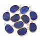 Naturales lapis lazuli colgantes G-S359-019A-1