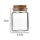 Botella de vidrio CON-WH0085-72B-1