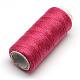 布地やDIYクラフト用品402ポリエステル縫糸コード  赤ミディアム紫  0.1mm  約120m /ロール  10のロール/袋 OCOR-R027-37-1