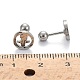 201 Stainless Steel Barbell Cartilage Earrings EJEW-R147-33-4