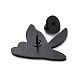 Chapeau de sorcière avec broche en émail oreille de lapin JEWB-O005-H04-3