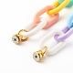 Acrylic Rainbow Cable Chains Phone Case Chain HJEW-JM00483-01-4