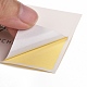 コート紙シールステッカー  単語模様の長方形  ギフト包装用シーリングテープ用  ホワイト  言葉  157x65x0.1mm  ステッカー：150x60mm  50sheets /バッグ X-DIY-F085-01A-08-4