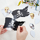 SUPERFINDINGS PET and Alloy Decoration Sticker DIY-FH0002-59-3