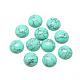 Synthetic Turquoise Cabochons G-R416-8mm-44-1