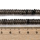 Натуральные ледяные обсидиановые бусинки G-L624-H17-6x2mm-3