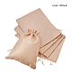 BENECREAT 24 PCS Large Size Burlap Bags with Drawstring Gift Bags Jewelry Pouch for Wedding Party and DIY Craft ABAG-BC0001-04-6