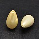 Half Drilled Teardrop Shell Pearl Beads BSHE-M003-03-1