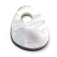 Labbro nero pendenti shell X-SHEL-Q008-83-4