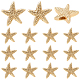 14 perline in ottone con placcatura a cremagliera&nbsp;KK-BBC0022-48-1