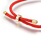 Bracelets réglables en nylon BJEW-L639-04-3