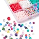 Kit de fabrication de bijoux en perles d'argile polymère bricolage DIY-YW0004-47-4