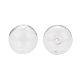 Handmade Blown Glass Globe Beads X-DH017J-1-1