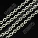 Iron Cable Chain Necklace Making AJEW-PH00596-02-S-2